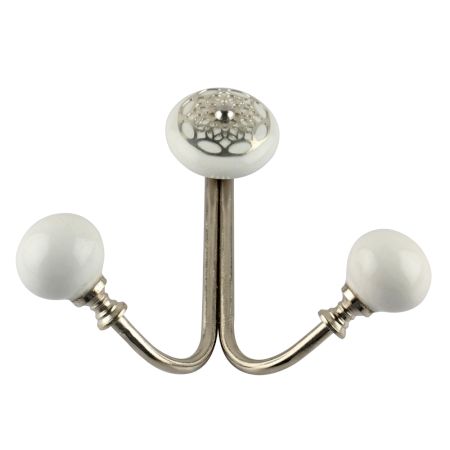 White Strewn Flat Wired Hooks Online